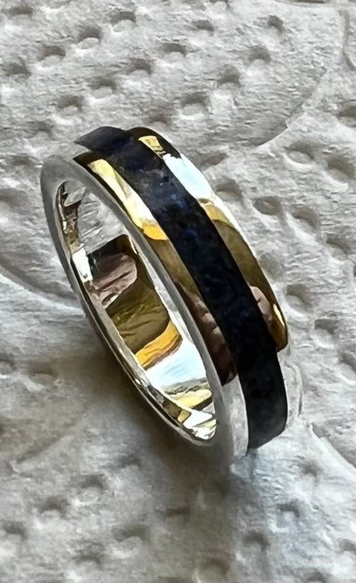 Silver - Held in Light — Memorial Ring
